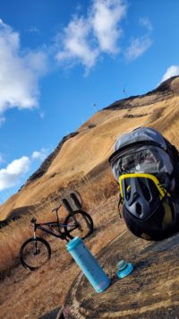 山・雲・空のコントラスト最高ライド